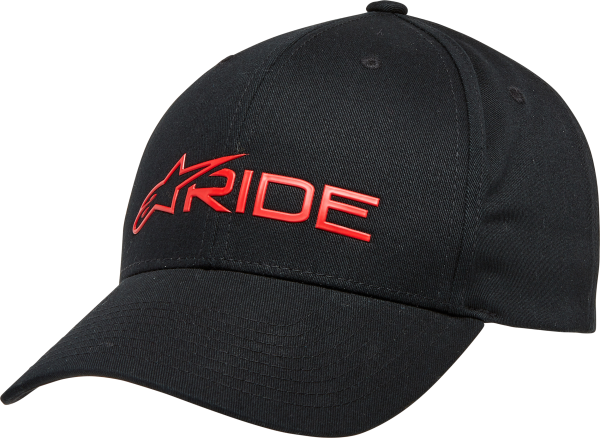 ALPINESTARS - RIDE 3.0 HAT BLACK/RED - Image 1