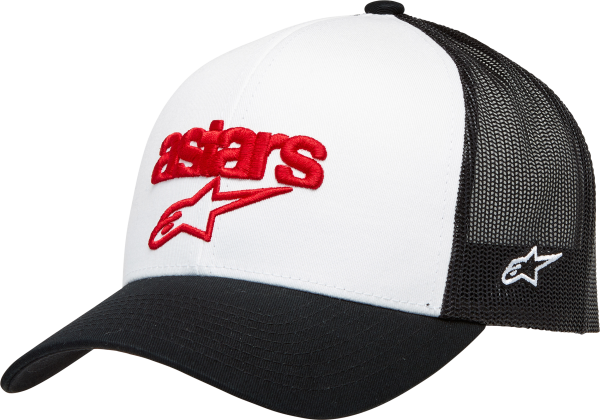 ALPINESTARS - PEDIGREE HAT WHITE/BLACK - Image 1