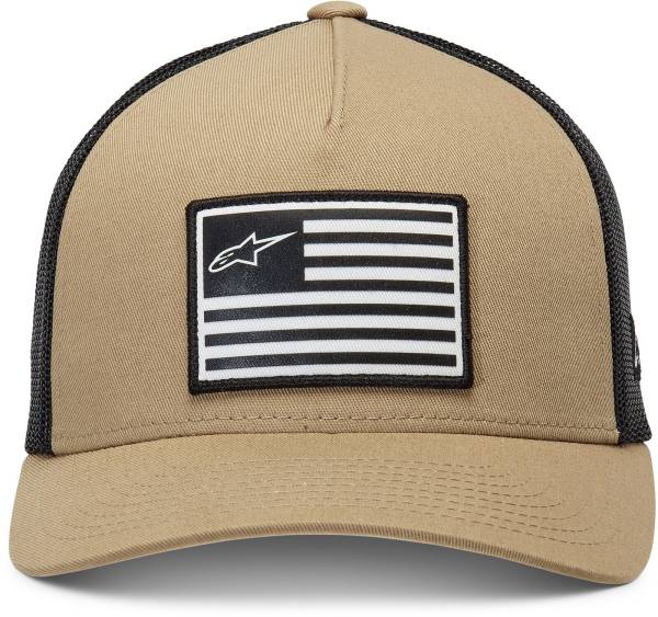 ALPINESTARS - FLAG SNAPBACK HAT SAND/BLACK - Image 1