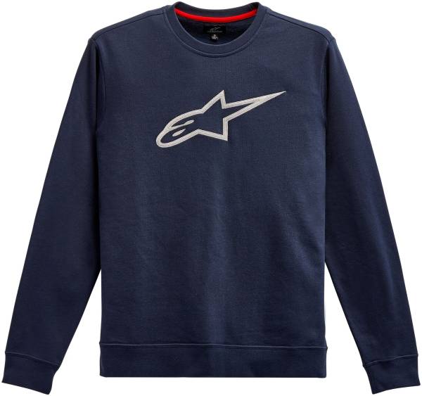 ALPINESTARS - AGELESS CREW FLEECE NAVY/GREY 2X - Image 1