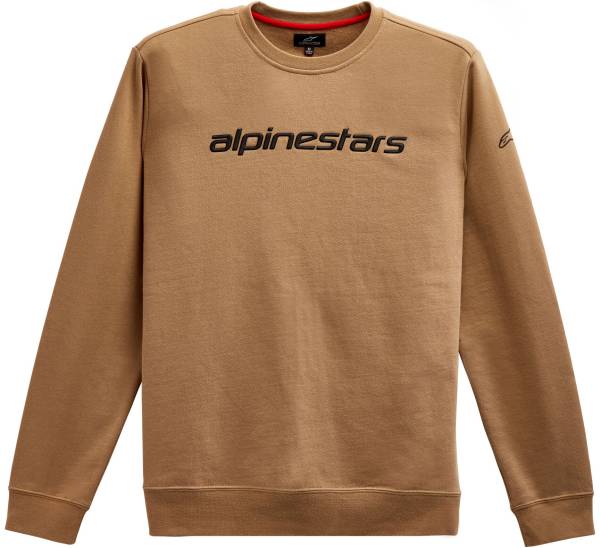 ALPINESTARS - LINEAR CREW FLEECE SAND/BLACK 2X - Image 1