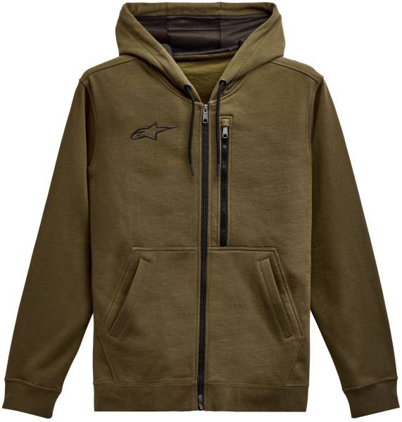 ALPINESTARS - ASYM HOODIE MILITARY 2X - Image 1