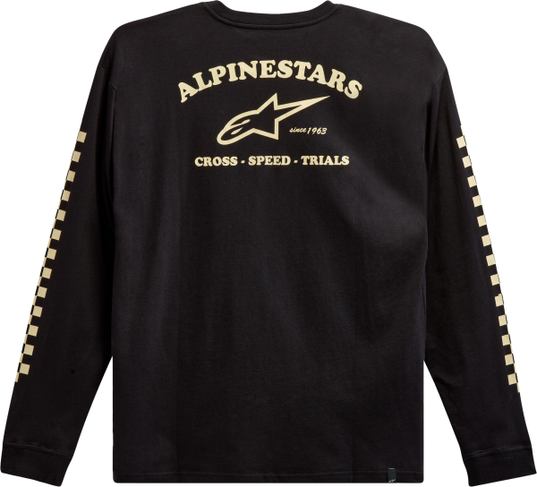 ALPINESTARS - LS SUNDAY TEE BLACK 2X - Image 1