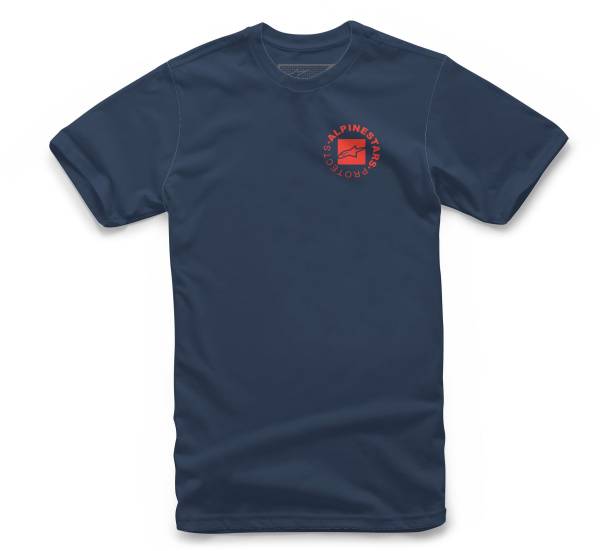 ALPINESTARS - SOLIDIFY TEE NAVY 2X - Image 1