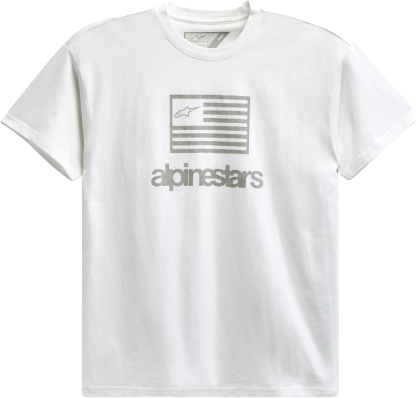 ALPINESTARS - FLAG TEE WHITE 2X - Image 1