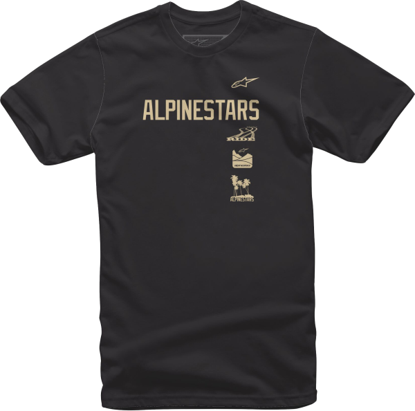 ALPINESTARS - STACKER TEE BLACK 2X - Image 1