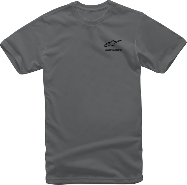 ALPINESTARS - END OF THE ROAD TEE CHARCOAL 2X - Image 1