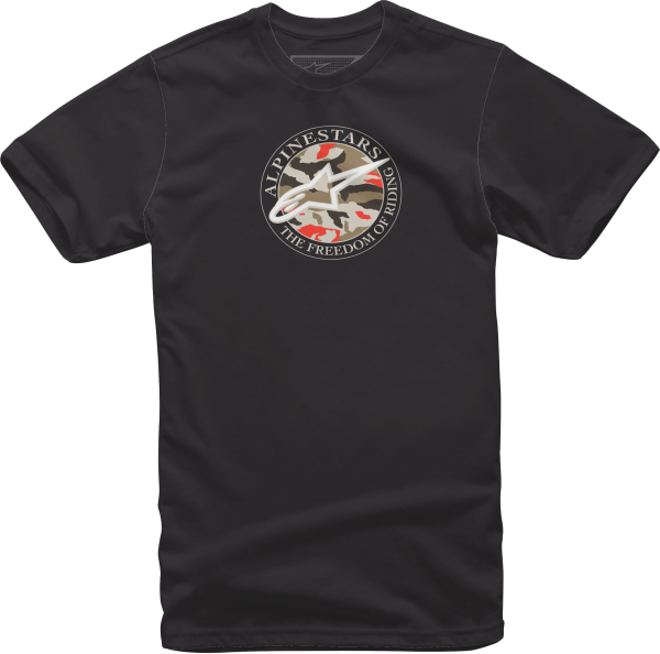 ALPINESTARS - DOT CAMO TEE BLACK 2X - Image 1