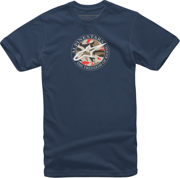 ALPINESTARS - DOT CAMO TEE NAVY 2X - Image 1