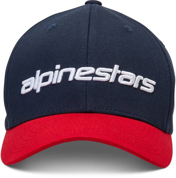 ALPINESTARS - LINEAR HAT NAVY/RED LG/XL - Image 1