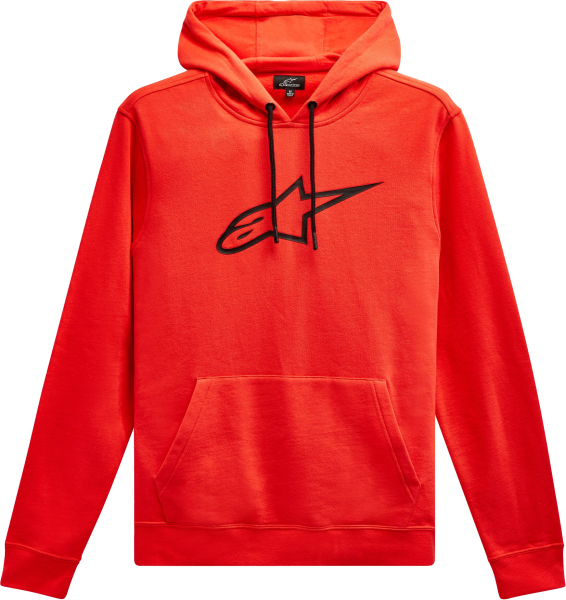 ALPINESTARS - AGELESS V2 HOODIE WARM RED/BLACK 2X - Image 1