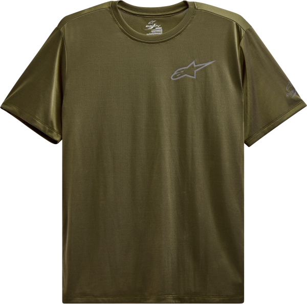 ALPINESTARS - PURSUE PERFORMANCE TEE MILITARY GREEN 2X - Image 1