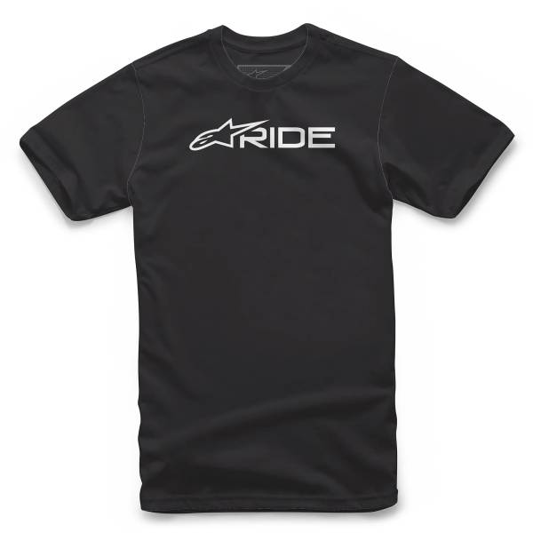 ALPINESTARS - RIDE 3.0 TEE BLACK/WHITE 2X - Image 1