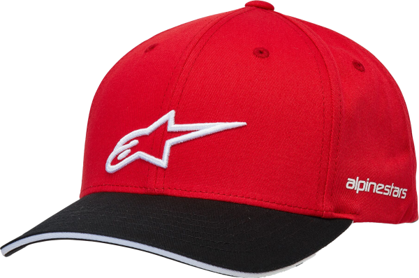 ALPINESTARS - ROSTRUM HAT RED/BLACK - Image 1