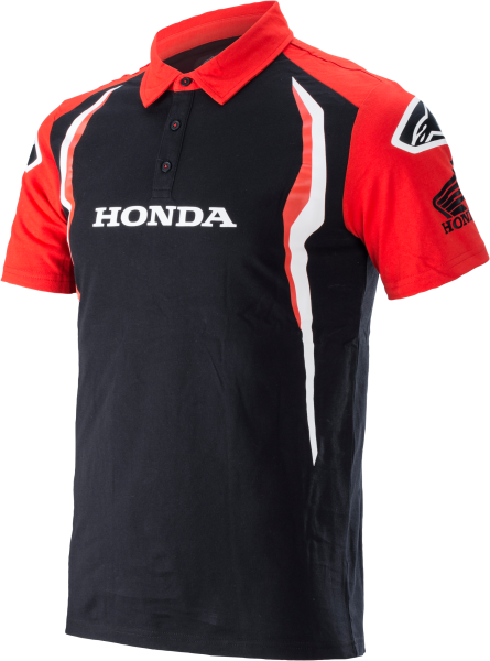 ALPINESTARS - HONDA POLO RED/BLACK 2X - Image 1