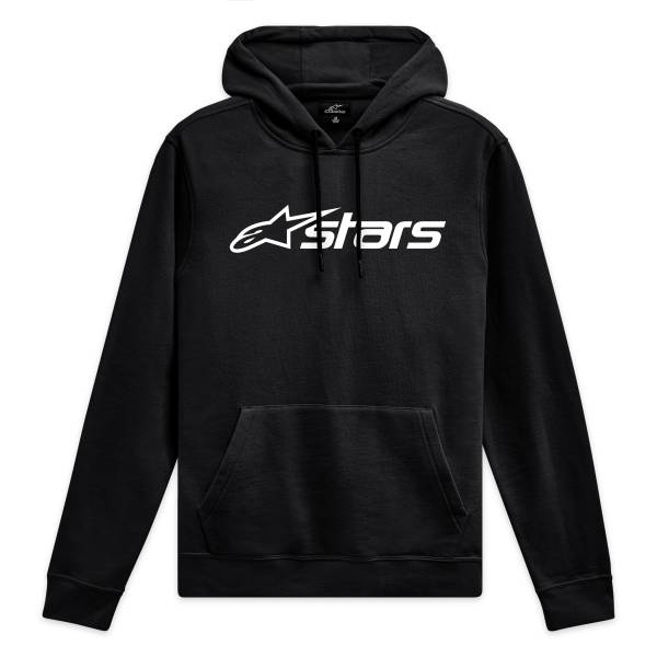 ALPINESTARS - BLAZE 2.0 HOODIE BLACK/WHITE 2X - Image 1