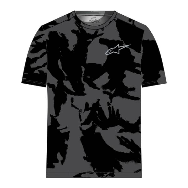 ALPINESTARS - CAMO PERFORMANCE SS TEE BLACK/CAMO 2X - Image 1