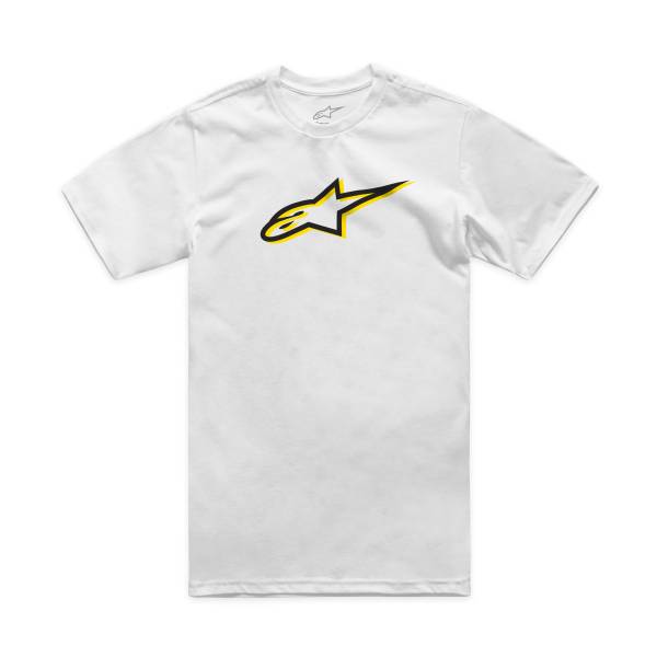 ALPINESTARS - AGELESS SHADOW CSF TEE WHITE/BLACK 2X - Image 1