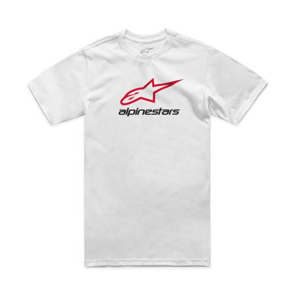 ALPINESTARS - ALWAYS 2.0 CSF TEE WHITE/RED/BLACK 2X - Image 1