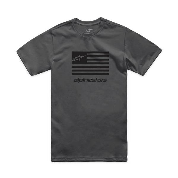 ALPINESTARS - FLAG CSF TEE CHARCOAL/BLACK 2X - Image 1