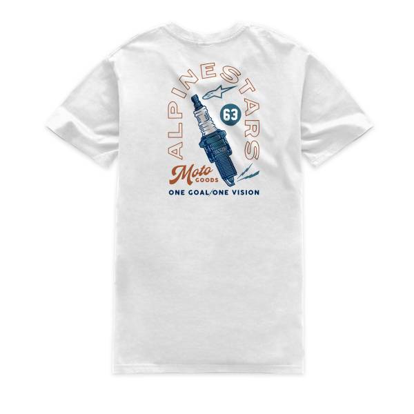 ALPINESTARS - SPARKY CSF TEE WHITE 2X - Image 1