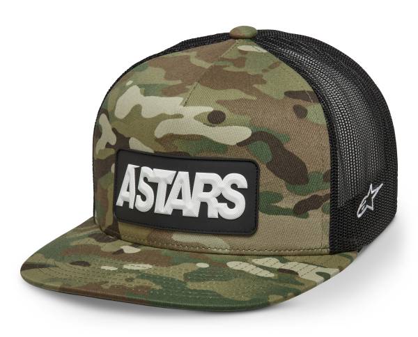 ALPINESTARS - CACHE TRUCKER HAT GREEN/BLACK - Image 1