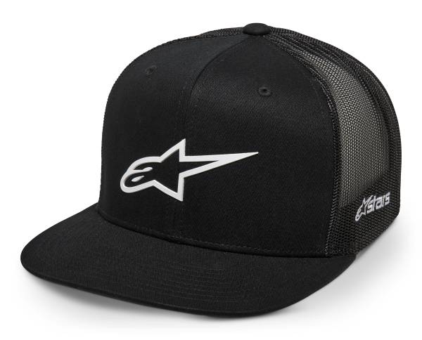 ALPINESTARS - 3D AGELESS TRUCKER HAT BLACK/WHITE - Image 1