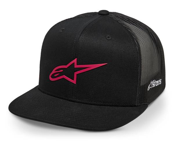 ALPINESTARS - 3D AGELESS TRUCKER HAT BLACK/RED - Image 1