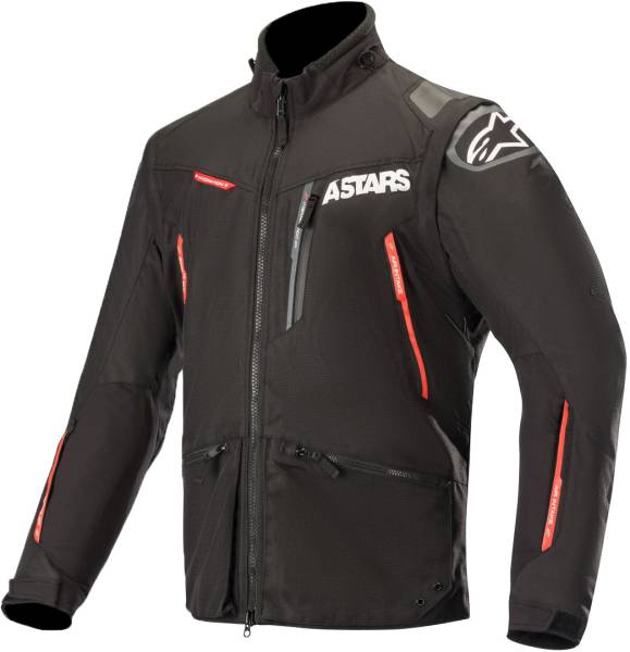 ALPINESTARS - SESSION RACE JACKET BLACK/RED 2X - Image 1