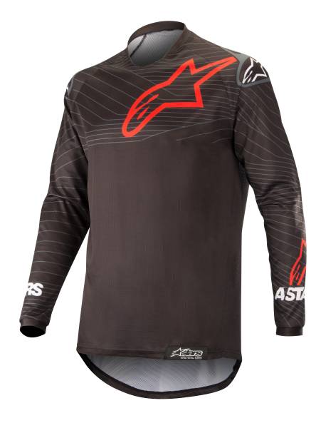 ALPINESTARS - VENTURE R JERSEY BLACK RED LG - Image 1