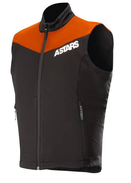 ALPINESTARS - SESSION RACE VEST ORANGE FLUO/ BLACK 2X - Image 1