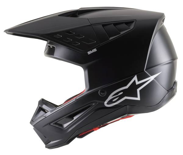 ALPINESTARS - S-M5 SOLID HELMET BLACK MATTE LG - Image 1