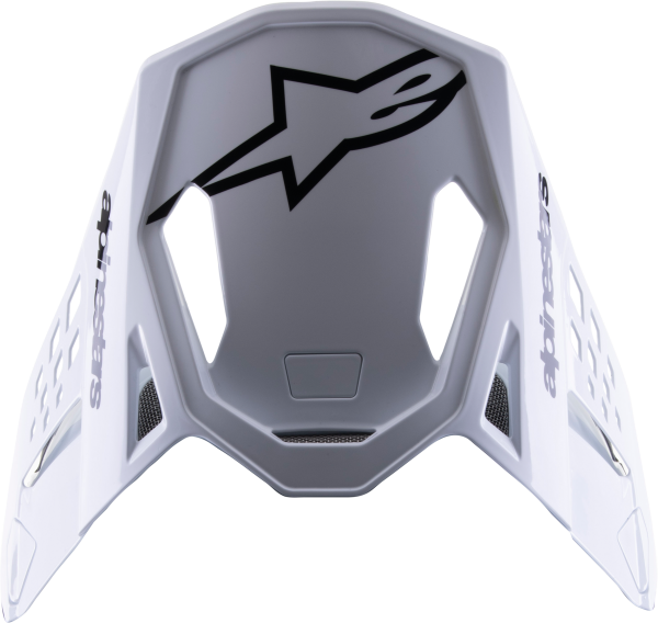 ALPINESTARS - S-M8 RADIUM 2 VISOR BLACK/WHITE - Image 1