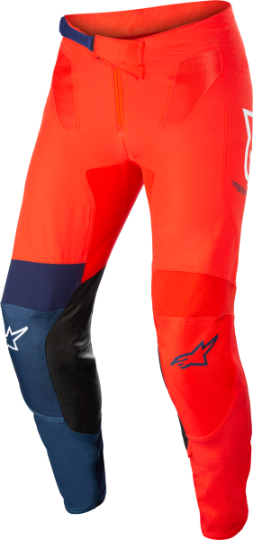 ALPINESTARS - SUPERTECH BLAZE PANTS BRIGHT RED/DRK BLUE/WHT SZ 28 - Image 1