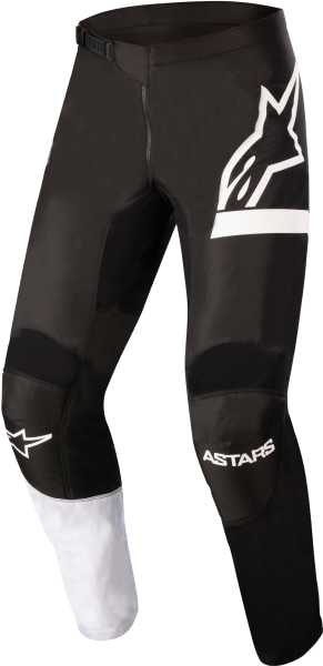 ALPINESTARS - FLUID CHASER PANTS BLACK/WHITE SZ 28 - Image 1