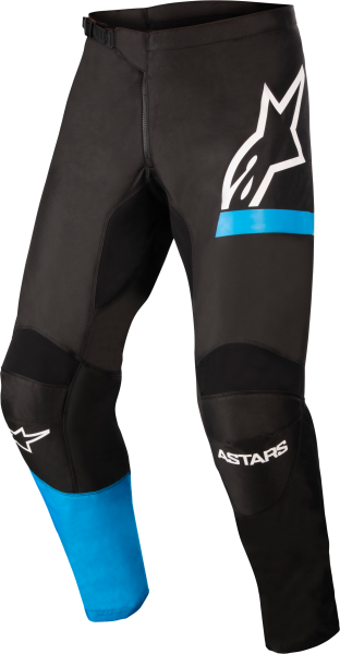 ALPINESTARS - FLUID CHASER PANTS BLACK/BLUE NEON SZ 28 - Image 1