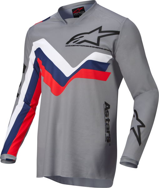 ALPINESTARS - RACER BRAAP JERSEY MID GREY 2X - Image 1