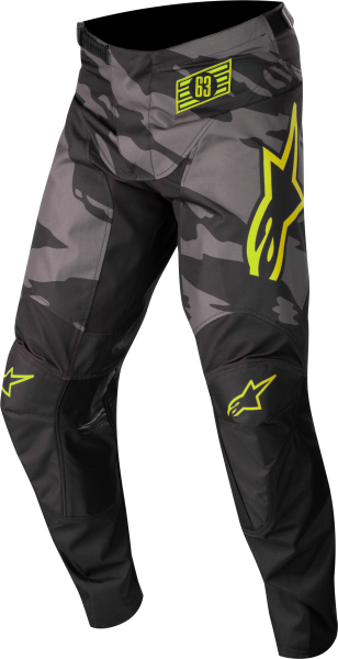 ALPINESTARS - YOUTH RACER TACTICAL PANTS BLKGREY CAMOYLW FLUO SZ 22 - Image 1