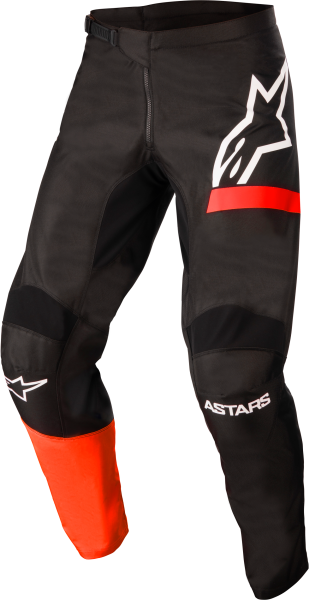 ALPINESTARS - YOUTH RACER CHASER PANTS BLACK/BRIGHT RED SZ 22 - Image 1