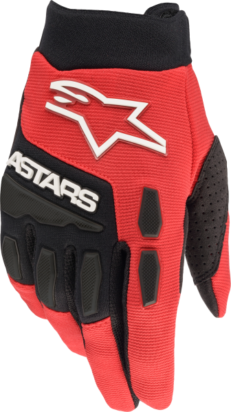 ALPINESTARS - FULL BORE GLOVES BRIGHT RED/BLACK 2X - Image 1