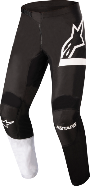 ALPINESTARS - YOUTH RACER CHASER PANTS BLACK/WHITE SZ 22 - Image 1