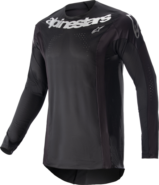 ALPINESTARS - TECHSTAR ARCH JERSEY BLACK/SILVER 2X - Image 1