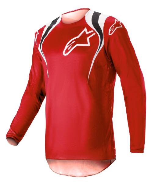 ALPINESTARS - FLUID NARIN JERSEY MARS RED/WHITE 2X - Image 1