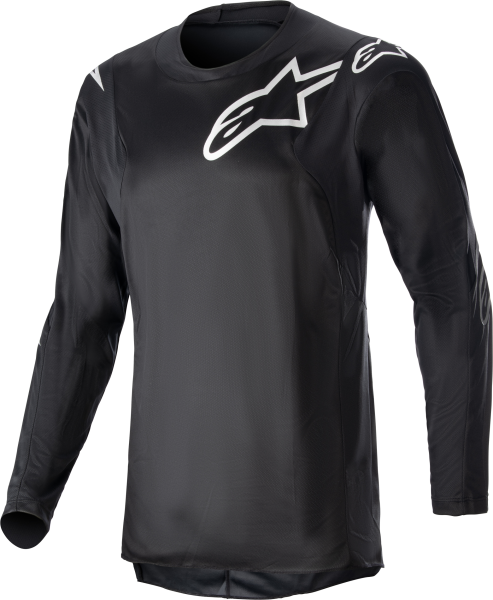 ALPINESTARS - RACER GRAPHITE JERSEY BLACK/REFLECTIVE BLACK 2X - Image 1