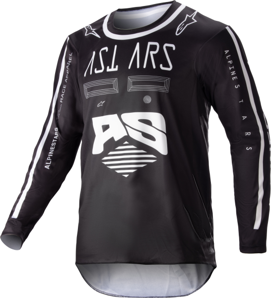 ALPINESTARS - YOUTH RACER FOUND JERSEY BLACK YL - Image 1