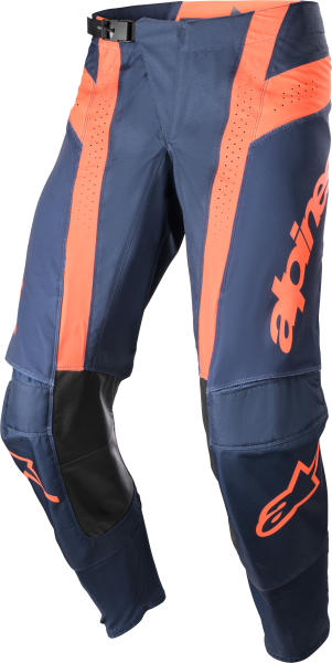 ALPINESTARS - TECHSTAR ARCH PANTS NIGHT NAVY/HOT ORANGE 28 - Image 1