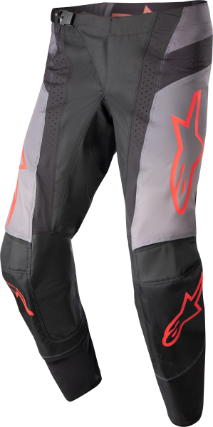 ALPINESTARS - TECHSTAR SEIN PANTS BLACK/NEON RED 28 - Image 1