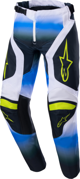 ALPINESTARS - YOUTH RACER PUSH PANTS NIGHTLIFE BLUE/WHITE 22 - Image 1