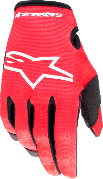 ALPINESTARS - YOUTH & KIDS RADAR GLOVES MARS RED/WHITE 2XS - Image 1