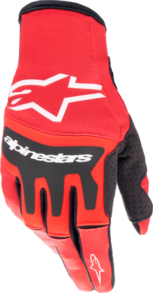 ALPINESTARS - TECHSTAR GLOVES MARS RED/BLACK 2X - Image 1